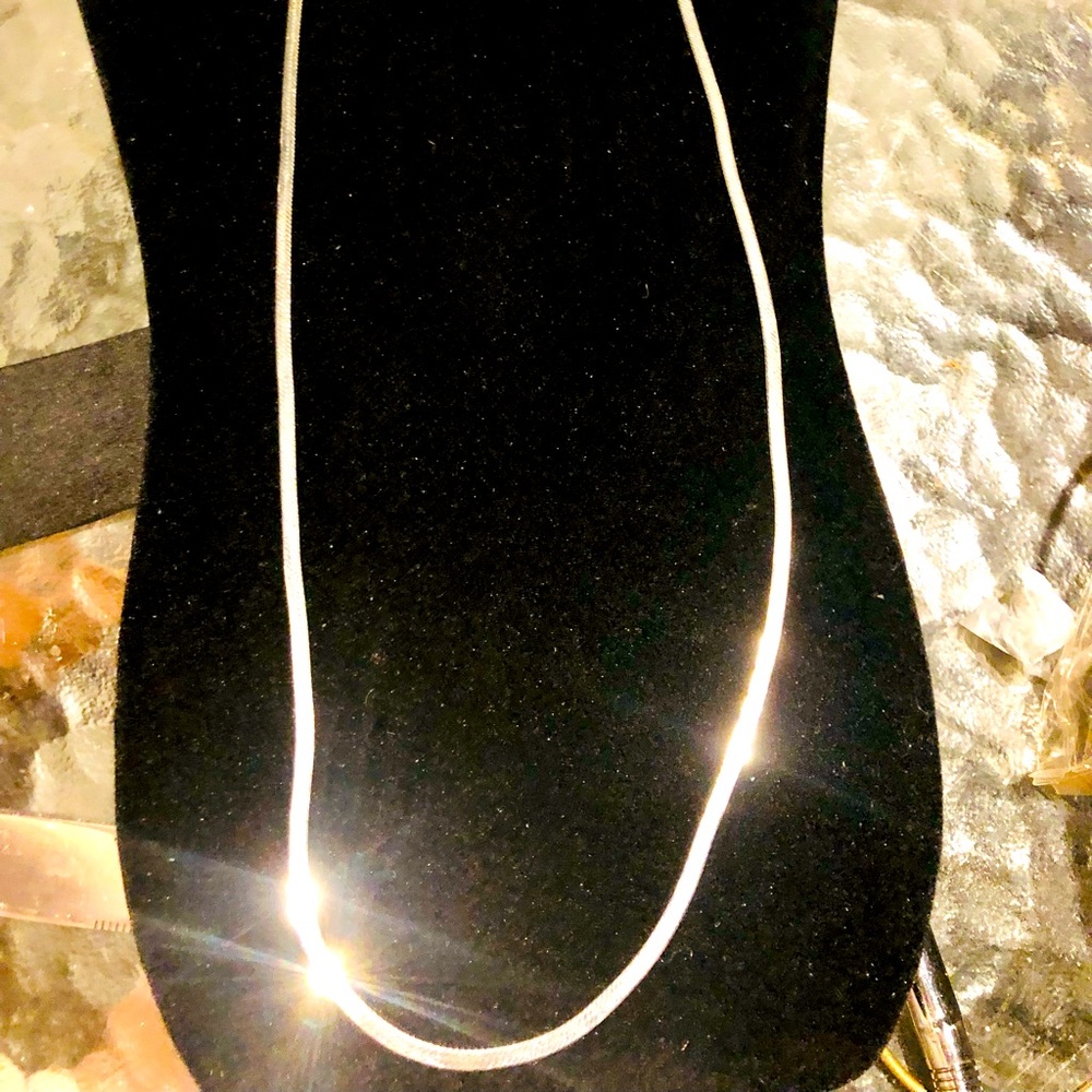 ITALY 925 28” Herringbone Chain